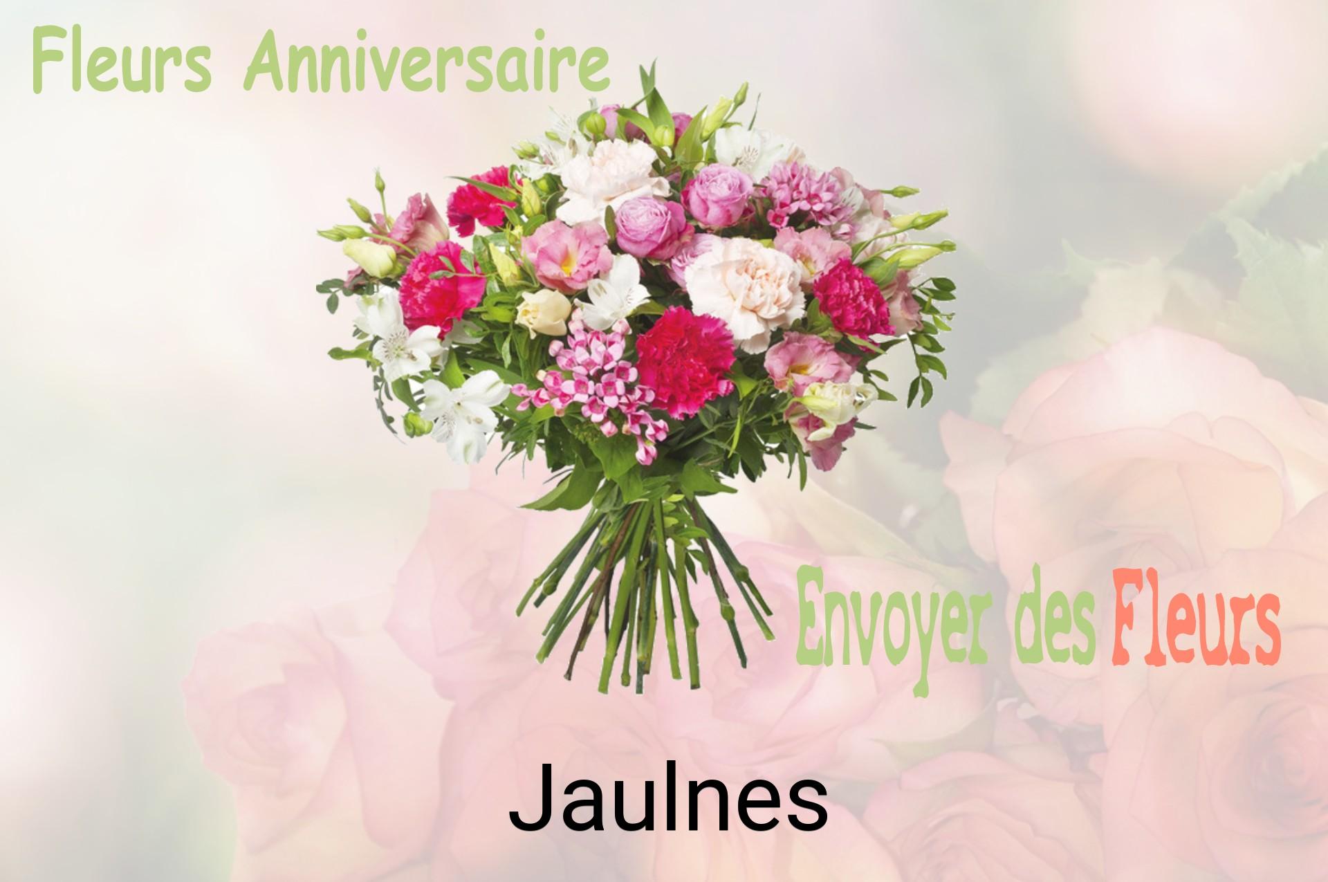 Bouquet de fleurs d’anniversaire livré à Jaulnes