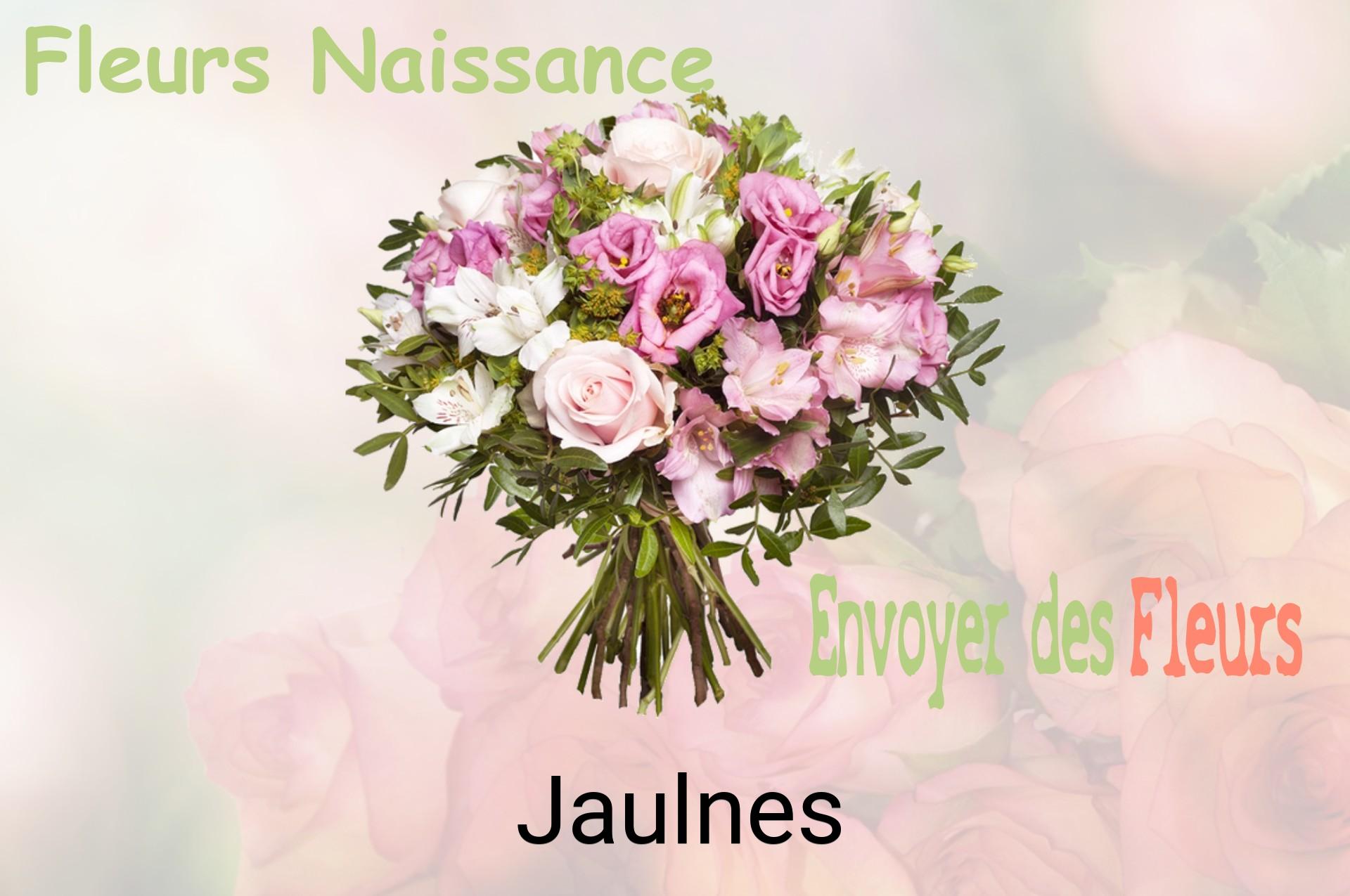 Bouquet de fleurs de naissance livré à Jaulnes